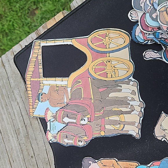 Vintage Flannel Graph Sunday School Bible Story Teaching characters/story piece - Picture 12 of 15